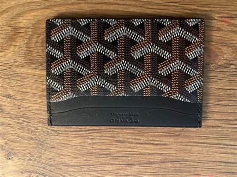 goyard card case for sale|goyard card holder price 2023.